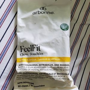 Arbonne lemon feel fit chews